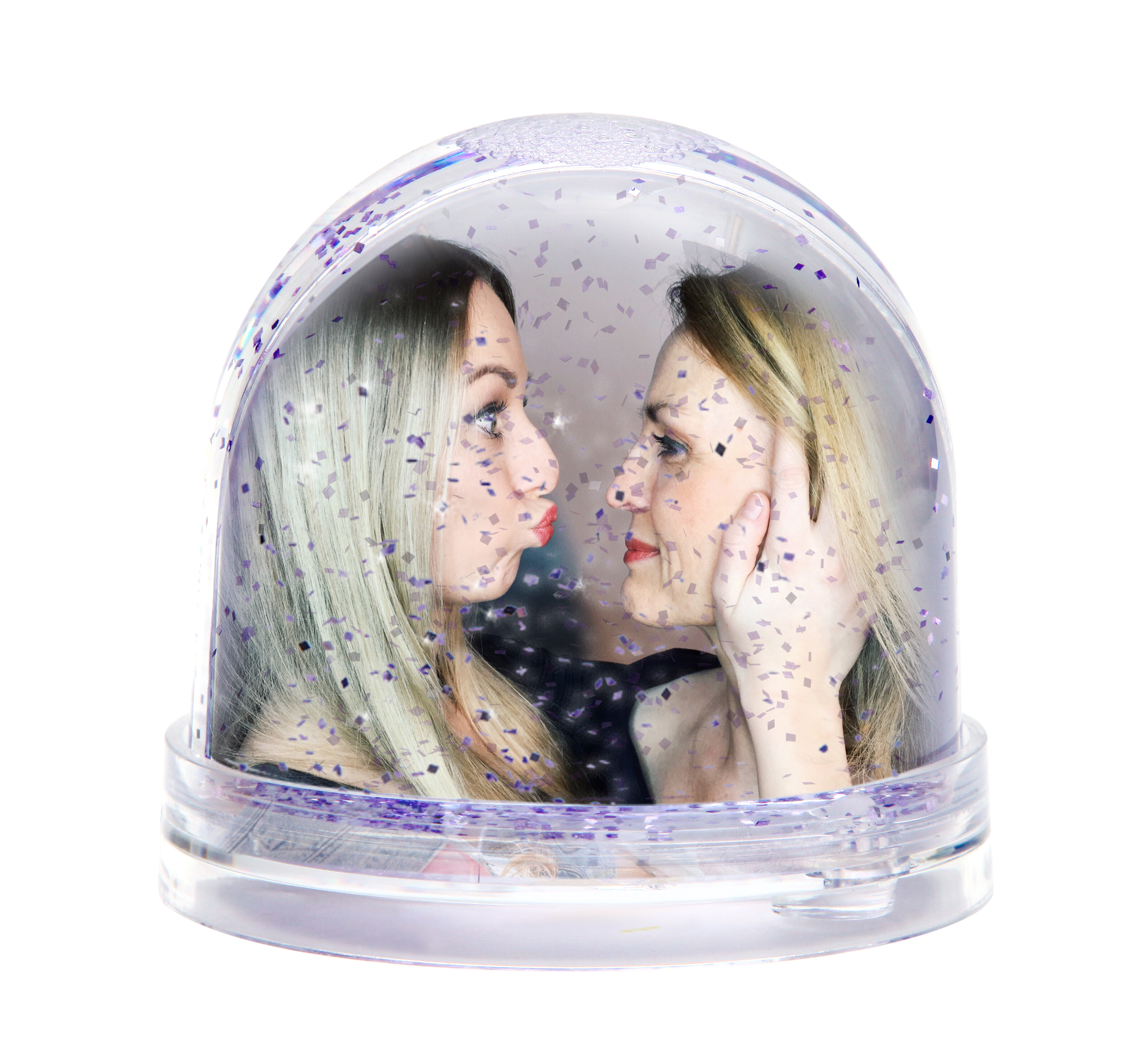 Schnee- & Glitzerkugeln