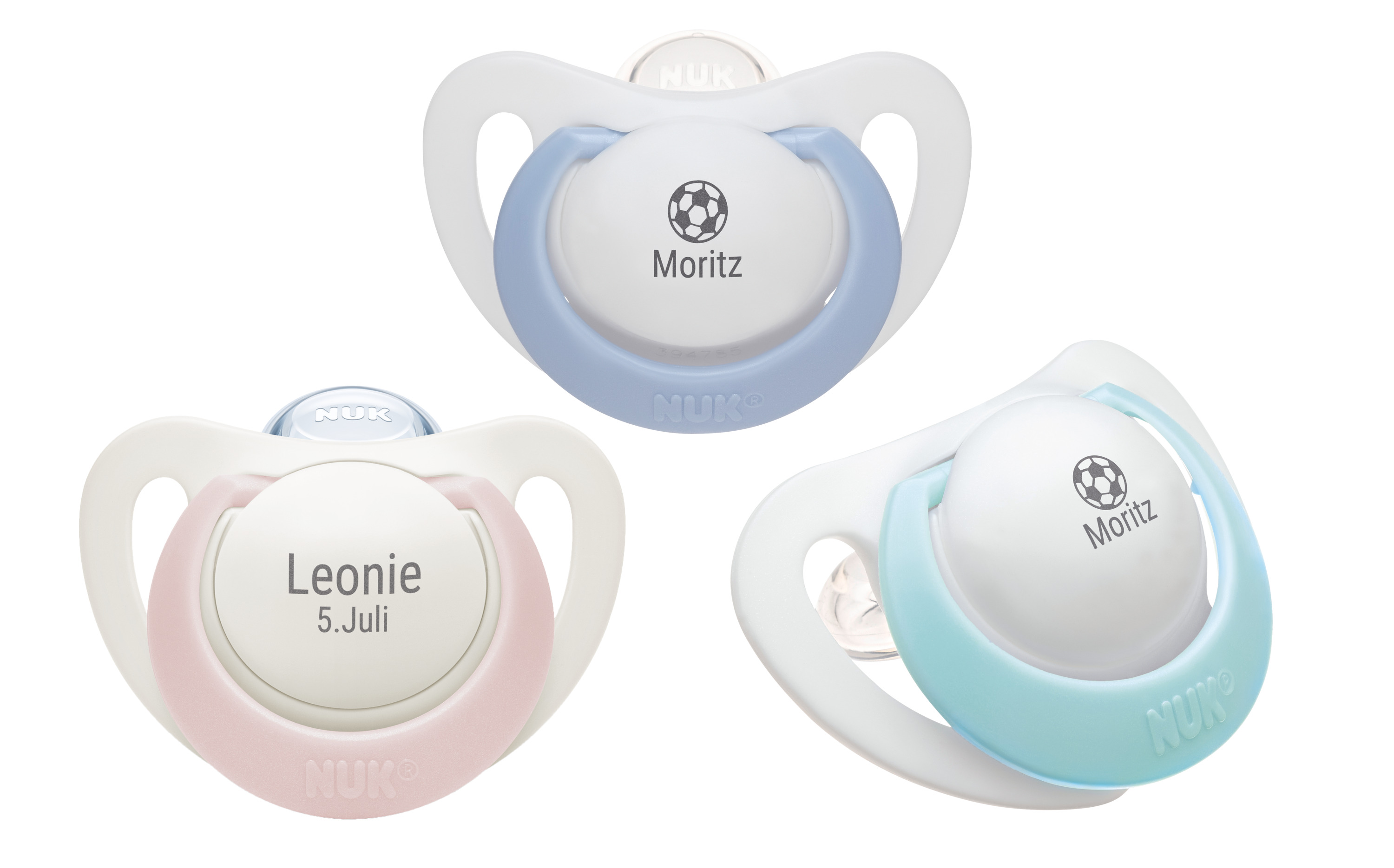 NUK Schnuller mit Gravur