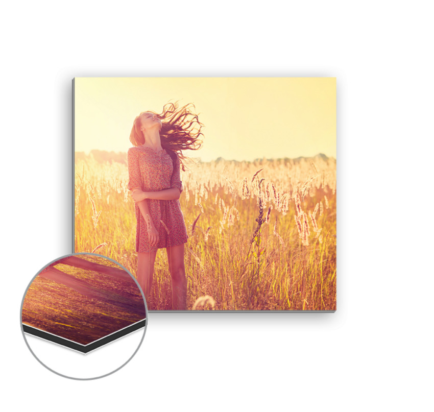 Poster auf Alu-Dibond Quadratisch