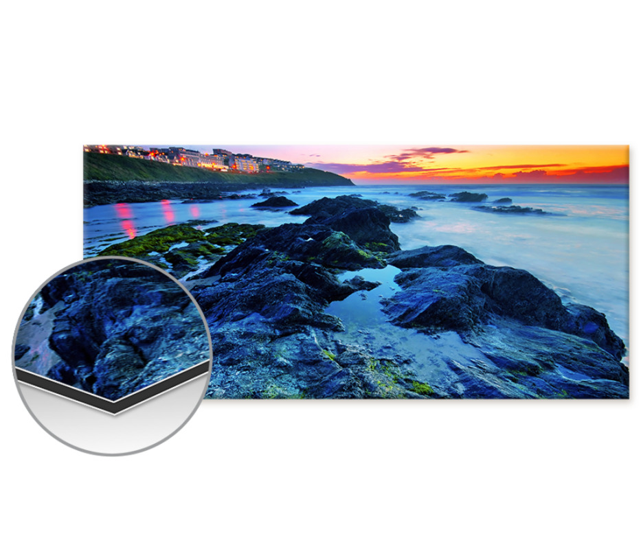 Poster auf Alu-Dibond Querformat Panorama